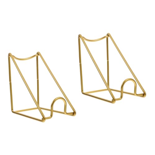 OUNONA 2 Stück Kleiner Weinständer aus Metall Eleganter Weinflaschenhalter für Schrank Stabiler und Praktischer Einzelweinregal für Rotwein für Weinliebhaber und Sammler OUNONA 2 Stück Kleiner Weinständer aus Metall Eleganter Weinflaschenhalter für Schrank Stabiler und Praktischer Einzelweinregal für Rotwein für Weinliebhaber und Sammler von OUNONA