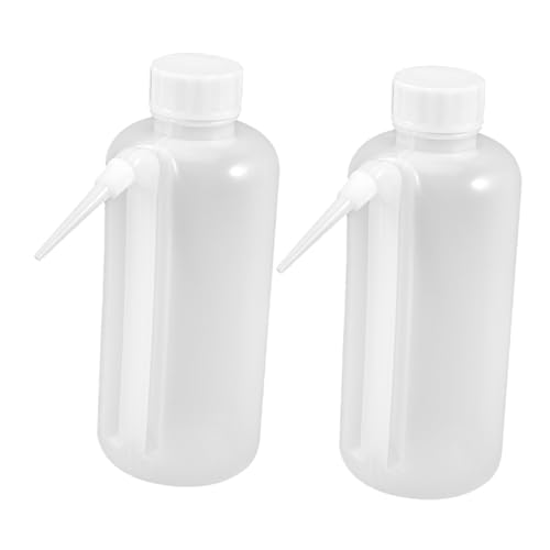 OUNONA 2stücke Quetschflaschen Für Soßen Mehrzweckflaschen Für Saucen Und Gewürze Tropffreie Ausgießflaschen Für Küche Und Restaurant von OUNONA