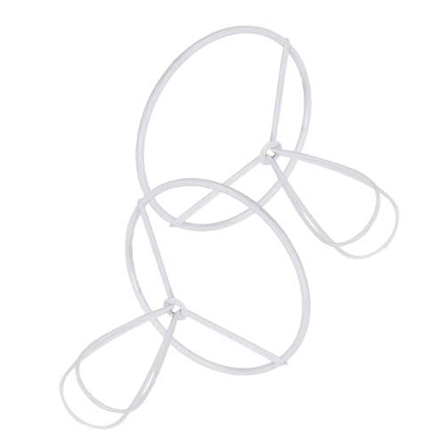 OUNONA 2 Stück Teiliges Lampenschirm Clip aus Stabilem Metall Vielseitiger Lampenhalter für DIY Lampenschirme Einfache Befestigung Glühbirnen Kompatibel mit Verschiedenen Leuchten von OUNONA