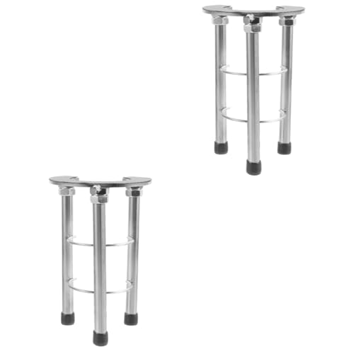 OUNONA 2 Stück Undermount Spüle Halterung aus Robuste Unterstützung für Waschbecken zu Installieren kein Bohren Nötig Einstellbare für Bad OUNONA 2 Stück Undermount Spüle Halterung aus Robuste Unterstützung für Waschbecken zu Installieren kein Bohren Nötig Einstellbare für Bad von OUNONA