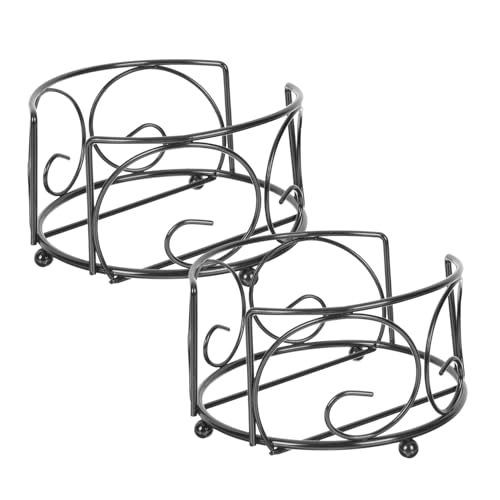 OUNONA 2 Stück Untersetzer Halter aus Robustem Dekoratives Aufbewahrungsregal für Küchentisch Platzsparender Becheruntersetzer Organizer Praktisch und Langlebig für Zuhause und Büro OUNONA 2 Stück Untersetzer Halter aus Robustem Dekoratives Aufbewahrungsregal für Küchentisch Platzsparender Becheruntersetzer Organizer Praktisch und Langlebig für Zuhause und Büro von OUNONA