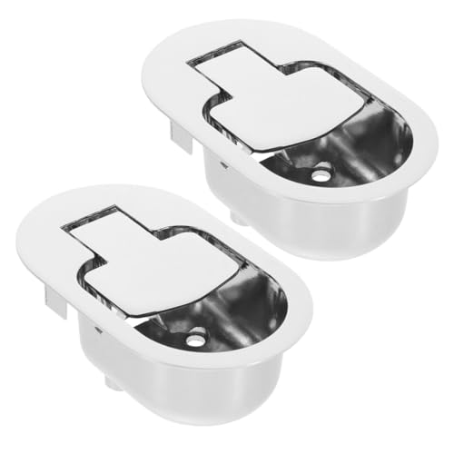 OUNONA 2 Stück Verstellbarer Metall zinklegierung Entriegelungsgriff für Relaxsessel Ergonomisch Komfortabel Robust Passend für Marken Sofas und Sessel Ersatzgriff Silber von OUNONA