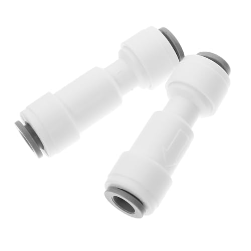OUNONA 2 Stück Wasserfilter Rückschlagventil für Wasserreiniger Kunststoff Wasseranschlüsse mit Schnellkupplung Einfache Installation und Effektive Filtration für Frisches Trinkwasser OUNONA 2 Stück Wasserfilter Rückschlagventil für Wasserreiniger Kunststoff Wasseranschlüsse mit Schnellkupplung Einfache Installation und Effektive Filtration für Frisches Trinkwasser von OUNONA