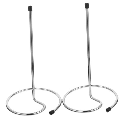 OUNONA 2 Stück Weinkaraffen Abtropfständer Metallständer für Schnelles Trocknen von Weingläsern und Karaffen für Bar und Zuhause Platzsparend und OUNONA 2 Stück Weinkaraffen Abtropfständer Metallständer für Schnelles Trocknen von Weingläsern und Karaffen für Bar und Zuhause Platzsparend und von OUNONA
