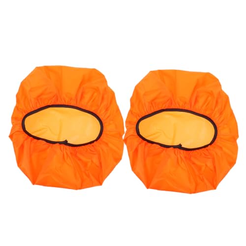 OUNONA 2stücke Toilettendeckelbezug Dehnbar Maschinenwaschbar Toilettensitzbezug Badezimmer-Accessoire von OUNONA