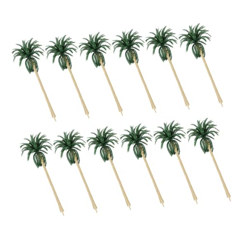 OUNONA 20 Stück Teiliges Micro Landschafts Kokosnussbaum Modell Künstliche Bäume Stilvolles Dekor für Architektur Krippe und Modellbau Handgefertigt Sicher und Platzsparend OUNONA 20 Stück Teiliges Micro Landschafts Kokosnussbaum Modell Künstliche Bäume Stilvolles Dekor für Architektur Krippe und Modellbau Handgefertigt Sicher und Platzsparend von OUNONA