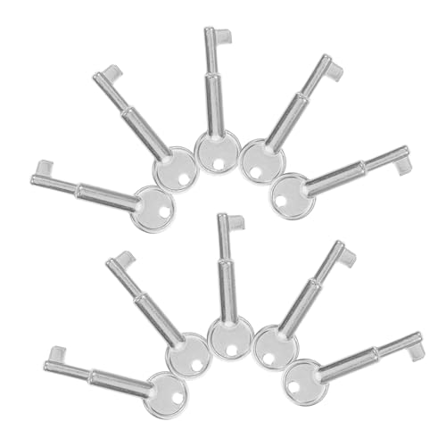 OUNONA 20 Stück Teiliges Not Aus Tastenschlüssel aus Robustem Zinklegierungsmaterial Kompatibel mit Verschiedenen Reset Not Aus Button Modellen Kompakt und Leicht für Einfache von OUNONA