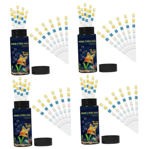 OUNONA 200 Stück Wasserqualitäts Teststreifen Tester Für Wasser Teich Wassertest Set Wasserteststreifen Aquarium Wasserteststreifen 7 Wege Pool Wassertester Wasserteststreifen von OUNONA