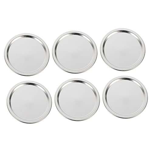 OUNONA 20st Verschlüsse Für Einmachgläser Metalldosendeckel Für Weithals-einmachgläser Normale Mundkonservendeckel Ersatzdeckel Normaler Munddeckel Becher Anfassen Eisen Auslaufsicher von OUNONA