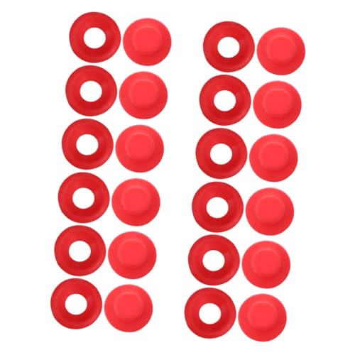 OUNONA 24 Stück Teiliges aus Auslaufsicheren Dichtungen für Bügelverschluss Flaschen Langlebige Glasflaschen dichtungsringe für Bier Sodaflaschen Geeignet für Swing Bottle Verschlüsse von OUNONA