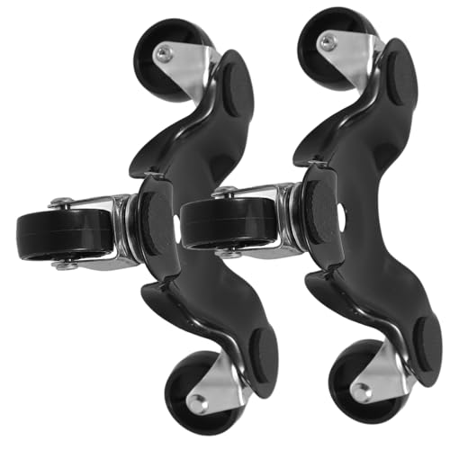 OUNONA 2stücke Teiliger Möbelroller Mit Dreirad-Design Stabiler Und Langlebiger Transporthelfer Für Möbel Und Geräte Für Enge Räume Und Unebene Oberflächen von OUNONA