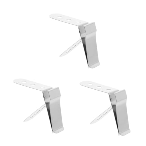 OUNONA 3 Stck. Thermometer Clip für Milch Kaffee und Sirup Temperaturfixierung mit Praktischem Halter für Kochthermometer für Bbq und Küche Leicht und Tragbar Einfache Handhabung Rostfrei OUNONA 3 Stck. Thermometer Clip für Milch Kaffee und Sirup Temperaturfixierung mit Praktischem Halter für Kochthermometer für Bbq und Küche Leicht und Tragbar Einfache Handhabung Rostfrei von OUNONA