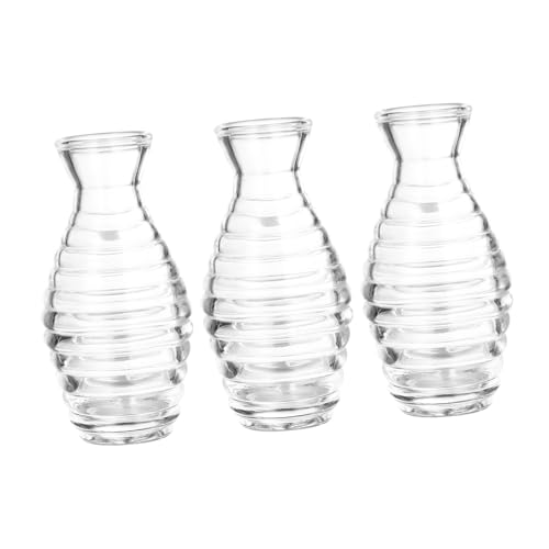 OUNONA 3 Stück Aromatherapie-Flasche Duftdiffusor Aromatherapie-Gläser Runde Diffusorgläser Raumduft ätherische öle Aromatherapie dekorative Flasche Duftzerstäuberflasche Glas Transparent OUNONA 3 Stück Aromatherapie-Flasche Duftdiffusor Aromatherapie-Gläser Runde Diffusorgläser Raumduft ätherische öle Aromatherapie dekorative Flasche Duftzerstäuberflasche Glas Transparent von OUNONA