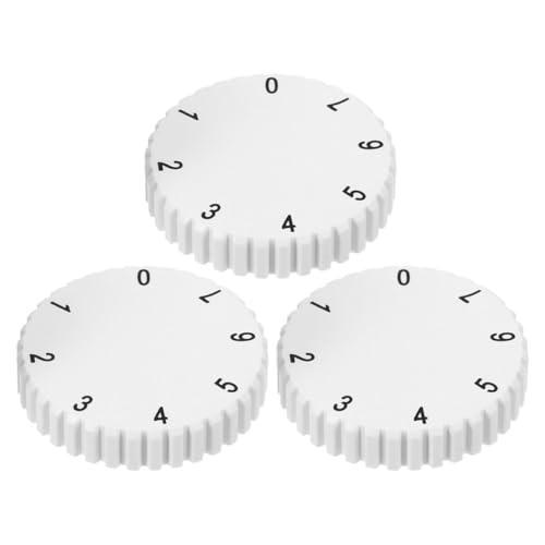 OUNONA 3 Stück Gefrierknopf Kühlschrankthermostat Trocknerknopf Ersatz Universal Fußleistenheizungsknopf Klimaanlagen Ersatzknöpfe Steuerknöpfe Ersatzwand Gasherdknopf Pp Weiß OUNONA 3 Stück Gefrierknopf Kühlschrankthermostat Trocknerknopf Ersatz Universal Fußleistenheizungsknopf Klimaanlagen Ersatzknöpfe Steuerknöpfe Ersatzwand Gasherdknopf Pp Weiß von OUNONA