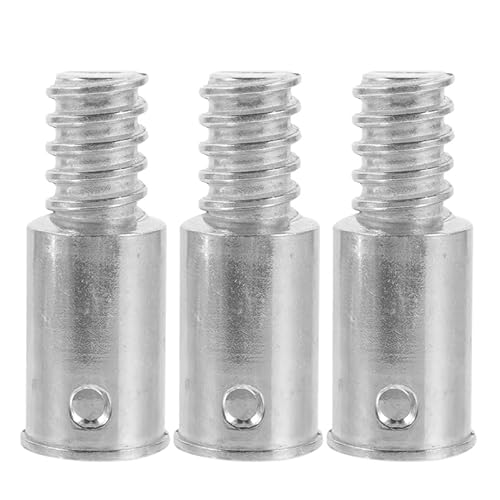 OUNONA 3 StüCk Metall Gewindeverbinder FüR Besenstiele Gewindespitze Und Besenstieladapter Silber Eisen Ideal FüR Haushalts- Und Gewerbe-Reinigung OUNONA 3 StüCk Metall Gewindeverbinder FüR Besenstiele Gewindespitze Und Besenstieladapter Silber Eisen Ideal FüR Haushalts- Und Gewerbe-Reinigung von OUNONA
