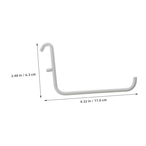 OUNONA 3 Stück Teiliges Metall Pegboard Haken Weiß Robuste Lochwand Halter für Werkstatt und Garage Installieren Langlebige Eisenbeschichtung Vielseitig für Werkzeugwand und OUNONA 3 Stück Teiliges Metall Pegboard Haken Weiß Robuste Lochwand Halter für Werkstatt und Garage Installieren Langlebige Eisenbeschichtung Vielseitig für Werkzeugwand und von OUNONA