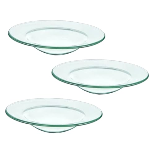 OUNONA 3 Stück Wachsschmelzhalter aus Aromatherapie Platte für Ätherische Öle Hitzebeständig und Vielseitig Einsetzbar für Duftlampen und Teewärmer Stilvolles Design für Zuhause OUNONA 3 Stück Wachsschmelzhalter aus Aromatherapie Platte für Ätherische Öle Hitzebeständig und Vielseitig Einsetzbar für Duftlampen und Teewärmer Stilvolles Design für Zuhause von OUNONA