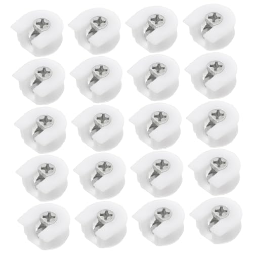 OUNONA Laminierte Regalstütznägel 30 Stück Verriegelbare Regalstütze Für Kleiderschrank Schrank Bücherregal OUNONA Laminierte Regalstütznägel 30 Stück Verriegelbare Regalstütze Für Kleiderschrank Schrank Bücherregal von OUNONA
