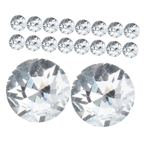 OUNONA 30 Stück Teiliges Strass acryl Möbelknöpfe Kleine Dekorative Polster tacks Vielseitig Einsetzbar für Sofas Wände Hintergrund dekoration Einfache Montage Elegantes Design OUNONA 30 Stück Teiliges Strass acryl Möbelknöpfe Kleine Dekorative Polster tacks Vielseitig Einsetzbar für Sofas Wände Hintergrund dekoration Einfache Montage Elegantes Design von OUNONA