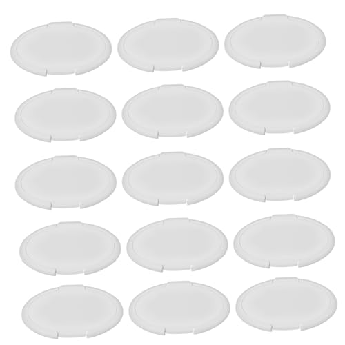 OUNONA 30 Stück wischt Staubkappe feuchttücher Deckel des Spenders für Babytücher Austausch des Deckels des Wischtuchspenders Deckel für -Feuchttuchhalter Plastik Weiß OUNONA 30 Stück wischt Staubkappe feuchttücher Deckel des Spenders für Babytücher Austausch des Deckels des Wischtuchspenders Deckel für -Feuchttuchhalter Plastik Weiß von OUNONA