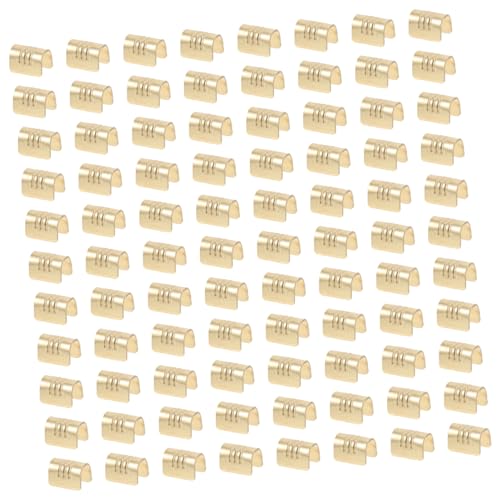 OUNONA 300 Stück U Förmige Crimp Kabelschuhe Kaltpressverbinder für Kupferdraht Robust Goldfarben für Elektroinstallationen und Haushaltsgeräte OUNONA 300 Stück U Förmige Crimp Kabelschuhe Kaltpressverbinder für Kupferdraht Robust Goldfarben für Elektroinstallationen und Haushaltsgeräte von OUNONA