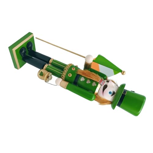 OUNONA 3broken Nutcracker Shamrock - St Patricks Day Kleeblatt Dekorationen St. Patricks Day Hängende Ornamente Mini-Kleeblatt-Ornamente Hängende Kleeblätter Green Holz OUNONA 3broken Nutcracker Shamrock - St Patricks Day Kleeblatt Dekorationen St. Patricks Day Hängende Ornamente Mini-Kleeblatt-Ornamente Hängende Kleeblätter Green Holz von OUNONA