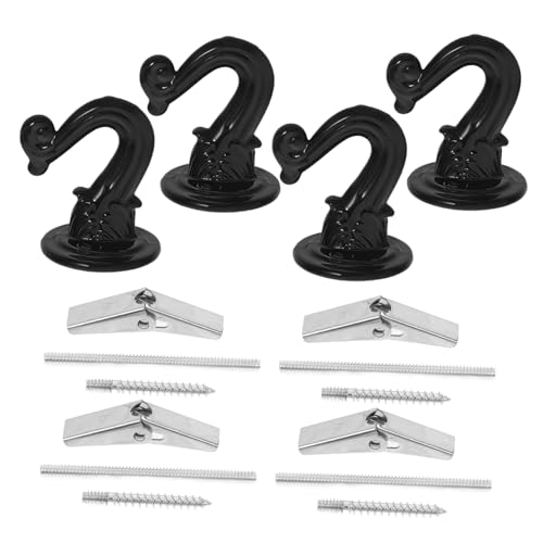 OUNONA 4 Sätze Teiliges Faltbare Deckenhaken aus Metall zum Aufhängen von Pflanzen Laternen Blumentöpfen und Windspielen Stabile Wand und Deckenmontage Vielseitige Hängepflanzenhalter OUNONA 4 Sätze Teiliges Faltbare Deckenhaken aus Metall zum Aufhängen von Pflanzen Laternen Blumentöpfen und Windspielen Stabile Wand und Deckenmontage Vielseitige Hängepflanzenhalter von OUNONA