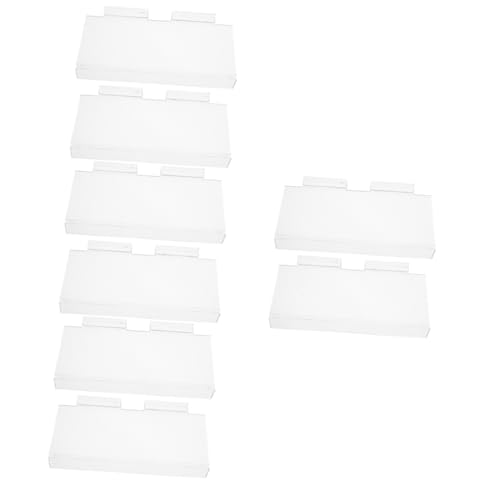 OUNONA 4 Sätze Transparente Wandregale Für Schuhdisplay Schwebendes Schuhregal Für Schuhgeschäfte Boutiquen Und Einzelhändler Zur Optimalen Präsentation Von Schuhen 2 Stück * 4 von OUNONA