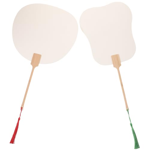 OUNONA 4 Stück Chinese Fan chinesischer fächer Kinder bastelset papierweißer Fächer zu Weißer Papierfächer zum Bemalen Hand Lüfter Kinder-Graffiti-Fans leerer Malfächer Holz OUNONA 4 Stück Chinese Fan chinesischer fächer Kinder bastelset papierweißer Fächer zu Weißer Papierfächer zum Bemalen Hand Lüfter Kinder-Graffiti-Fans leerer Malfächer Holz von OUNONA