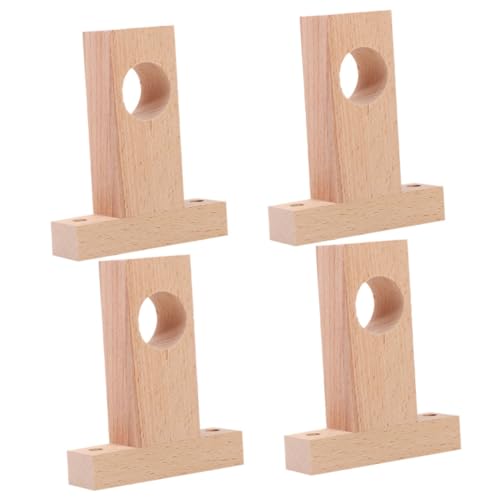 OUNONA 4 Stück Holzvorhangstange Vorhangstangenklammern Gardinenhalter Für Gardinenstange Gardinenhaken Für Gardinenstange Vorhangstangenstütze Stangenbuchse Vorhangstangenhaken Beige OUNONA 4 Stück Holzvorhangstange Vorhangstangenklammern Gardinenhalter Für Gardinenstange Gardinenhaken Für Gardinenstange Vorhangstangenstütze Stangenbuchse Vorhangstangenhaken Beige von OUNONA