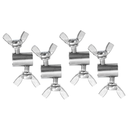 OUNONA 4 Stück Kabelclip Drahtseil Rostfrei Schraubenklemme für Bauprojekte Schiffsanwendungen und Outdoor Aktivitäten OUNONA 4 Stück Kabelclip Drahtseil Rostfrei Schraubenklemme für Bauprojekte Schiffsanwendungen und Outdoor Aktivitäten von OUNONA