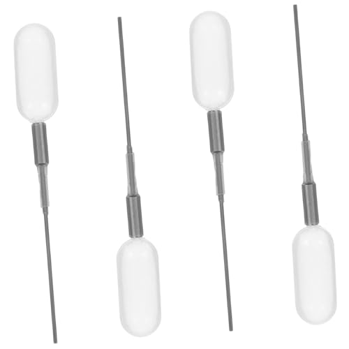 OUNONA 4 Stück Pipetten für Flüssigkeiten Dropper für Ätherische Öle und für Nachfüllflaschen und Präzises Dosieren von Flüssigkeiten OUNONA 4 Stück Pipetten für Flüssigkeiten Dropper für Ätherische Öle und für Nachfüllflaschen und Präzises Dosieren von Flüssigkeiten von OUNONA