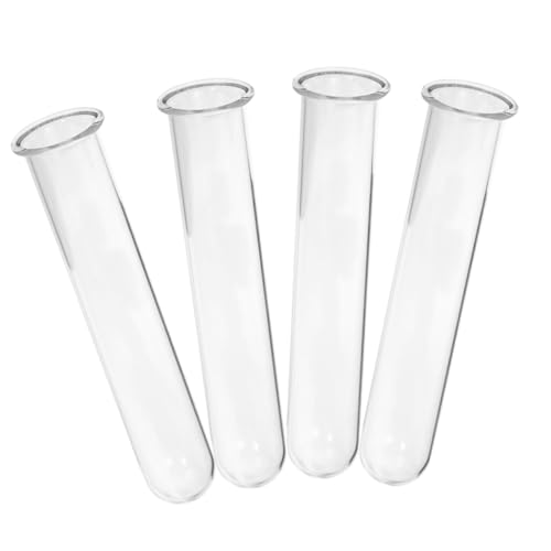OUNONA 4 Stück Reagenzglas-hydrokulturvase Ausbreitungsröhren Aus Glas Wandmontierte Reagenzglasvase Desktop-pflanzgefäß Reagenzgläser Vase Blume Vermehrungskübel Glas Transparent OUNONA 4 Stück Reagenzglas-hydrokulturvase Ausbreitungsröhren Aus Glas Wandmontierte Reagenzglasvase Desktop-pflanzgefäß Reagenzgläser Vase Blume Vermehrungskübel Glas Transparent von OUNONA