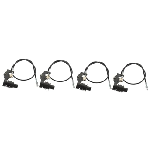 OUNONA 4 Stück Recliner Ersatzteil Sofa Entriegelungskabel mit Griff Langlebig Installieren Kompatibel mit Gängigen Relaxliegen und Sofas für Reibungslose Bedienung von OUNONA