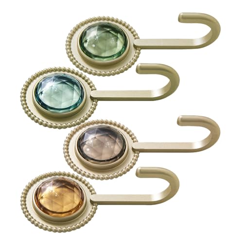 OUNONA 4 Stück Selbstklebende Wandhaken Vielseitige Haken für Badezimmer und Küche Traceless Design Einfache Montage ohne Bohren Praktisch für Handtücher und Kleidung OUNONA 4 Stück Selbstklebende Wandhaken Vielseitige Haken für Badezimmer und Küche Traceless Design Einfache Montage ohne Bohren Praktisch für Handtücher und Kleidung von OUNONA