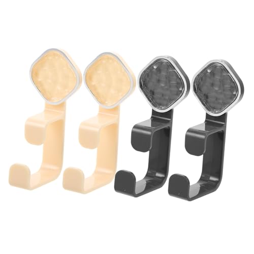 OUNONA 4 Stück Selbstklebende Wandhaken für Badezimmer und Küche Bohrung Erforderlich Kleber Design Vielseitig Einsetzbar für Handtücher und OUNONA 4 Stück Selbstklebende Wandhaken für Badezimmer und Küche Bohrung Erforderlich Kleber Design Vielseitig Einsetzbar für Handtücher und von OUNONA