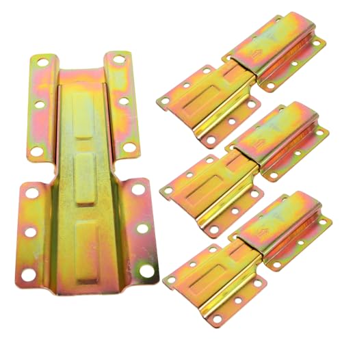 OUNONA 4stücke Metall Sofaverbinder Möbelbeschläge Für Sofas Und Betten Langlebig Und Einfache Montage Mit Sofagleiter Geeignet Für Diverse Möbel von OUNONA