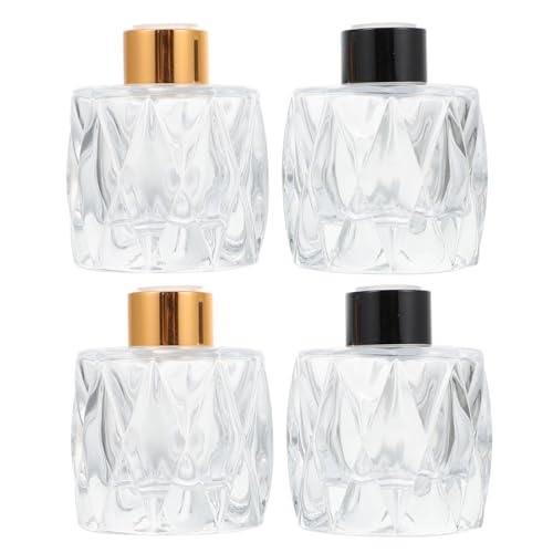 OUNONA 4 Stück Teiliges Glas Diffuser Flaschen Luftdicht und Auslaufsicher Aromatherapie Behälter für Duftstäbchen Modernes Design für Zuhause und Geschenke Zufällige Zufällige Farbe OUNONA 4 Stück Teiliges Glas Diffuser Flaschen Luftdicht und Auslaufsicher Aromatherapie Behälter für Duftstäbchen Modernes Design für Zuhause und Geschenke Zufällige Zufällige Farbe von OUNONA