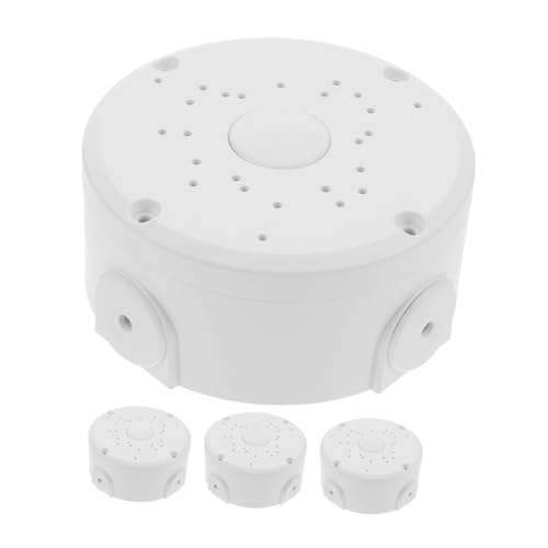 OUNONA 4 Stück Wasserdichte Kabelbox mit Großem Stauraum Wetterfeste Outdoor Anschlussdose für Sicherheitskameras Montagebox mit Lüftungslöchern Kunststoff OUNONA 4 Stück Wasserdichte Kabelbox mit Großem Stauraum Wetterfeste Outdoor Anschlussdose für Sicherheitskameras Montagebox mit Lüftungslöchern Kunststoff von OUNONA
