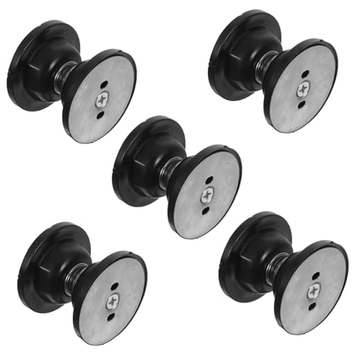 OUNONA 5 Sets Türstopper Türhalter Antikollisions Türverschluss Soft Catch Türstopper Transparenter Silikonstopper Transparenter Geräuschloser Türverschluss Magnet von OUNONA