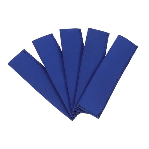 OUNONA 5 Stück Neopren Schutzhüllen Wiederverwendbare Isolierende Popsicle Sleeves mit Kälteschutz für Passend für Joghurt und Eisstiele Handwärmend und Leicht zu Reinigen OUNONA 5 Stück Neopren Schutzhüllen Wiederverwendbare Isolierende Popsicle Sleeves mit Kälteschutz für Passend für Joghurt und Eisstiele Handwärmend und Leicht zu Reinigen von OUNONA