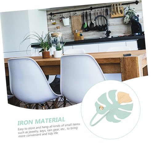 OUNONA 5 Stück Teiliges Wandhaken aus Hochwertigem Eisen Kreative Grüne Pflanzenform Selbstklebend ohne Bohren Vielseitig für Küche Bad Flur Schlafzimmer Geeignet OUNONA 5 Stück Teiliges Wandhaken aus Hochwertigem Eisen Kreative Grüne Pflanzenform Selbstklebend ohne Bohren Vielseitig für Küche Bad Flur Schlafzimmer Geeignet von OUNONA