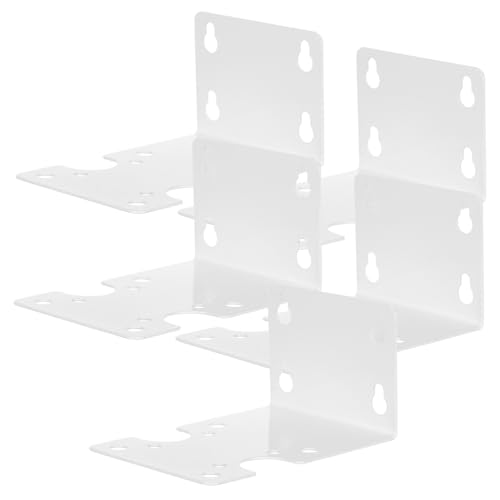 OUNONA 5 Stück Teiliges Wasserfilter Wandhalterungsset Metall Stabile Platzsparende Halterung für Filtergehäuse Kompatibel für Küchen und Hauswasserfiltersysteme OUNONA 5 Stück Teiliges Wasserfilter Wandhalterungsset Metall Stabile Platzsparende Halterung für Filtergehäuse Kompatibel für Küchen und Hauswasserfiltersysteme von OUNONA