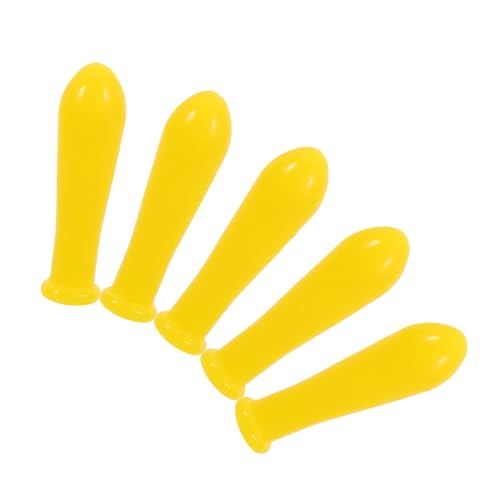 OUNONA 2 Ml Abgestufte Tropfspitzen Schwarze Silikonkappen Auswechselbare Pipettenspitzen 5er-set Für Den Laborgebrauch Zufällige Farbe OUNONA 2 Ml Abgestufte Tropfspitzen Schwarze Silikonkappen Auswechselbare Pipettenspitzen 5er-set Für Den Laborgebrauch Zufällige Farbe von OUNONA