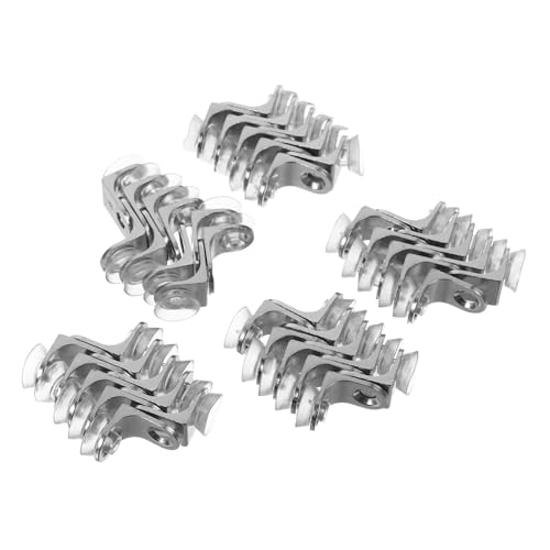OUNONA 50 Stück Küchenregal Stützstifte mit Saugnapf und Schrauben Stabile Metallhalter für Schränke Bücherregale und Einlegeböden Einfache Montage Modernes Design Vielseitig Einsetzbar OUNONA 50 Stück Küchenregal Stützstifte mit Saugnapf und Schrauben Stabile Metallhalter für Schränke Bücherregale und Einlegeböden Einfache Montage Modernes Design Vielseitig Einsetzbar von OUNONA