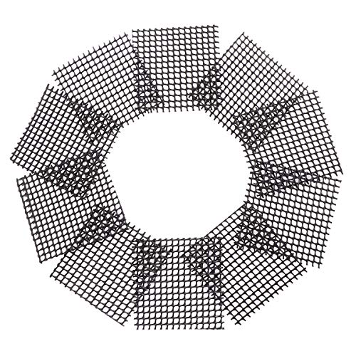 OUNONA 50Kunststoff Blumentopf Mesh Pad verhindern Boden Verlust auslaufsicher Pad korrosionsschutzes atmungsaktiv Net von OUNONA