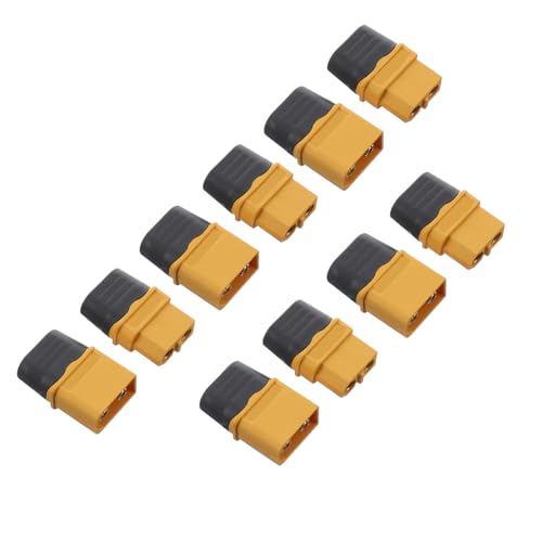 OUNONA 5Sätze Xth Bullet Connector Plug Vergoldete Buchsen und Stecker für Rc Teile Netzstecker für Batterien Hohe und Einfache Handhabung von OUNONA