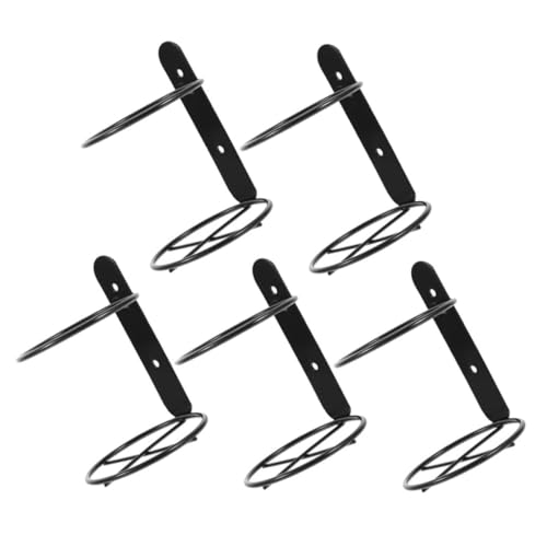 OUNONA 5Stücke Teiliges Wandmontiertes Flaschenregal aus Metall Eleganter Weinfass Organizer für Küche und Bar Schützender Einzelhalter für Ihre Weinsammlung Einfache Montage OUNONA 5Stücke Teiliges Wandmontiertes Flaschenregal aus Metall Eleganter Weinfass Organizer für Küche und Bar Schützender Einzelhalter für Ihre Weinsammlung Einfache Montage von OUNONA