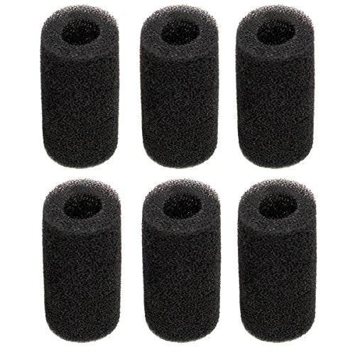 OUNONA 6 ST¨¹CKE Aquarium Filter Schwamm Sweep Schlauch Scrubber Ersatzrolle Schaumstoffpatrone Ersatz (22mm) von OUNONA