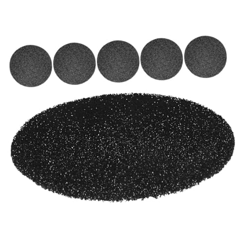 OUNONA 6 Stück Rund Aktivkohlefilter für Komposteimer Geruchsabsorbierender Filter für Küchen und Badmülleimer Ersatzfilter für Kompostbehälter Einfache Montage und Vielseitige Anwendung von OUNONA